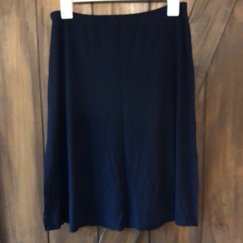 Navy J Crew skirt size Medium